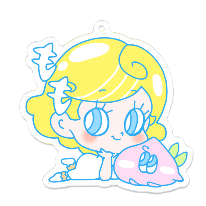 アクリルキーホルダー - 70 x 70 (mm)