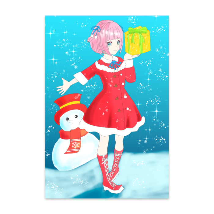 ポストカード(10枚セット) - ヴァンヌーボVGスノーホワイト195kg