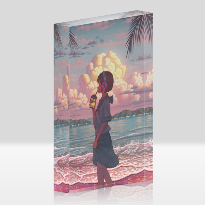 アクリルブロック - 100x148mm