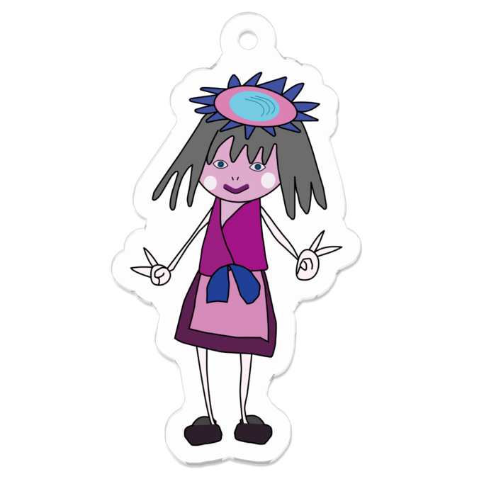 アクリルキーホルダー - 50 x 50 (mm)