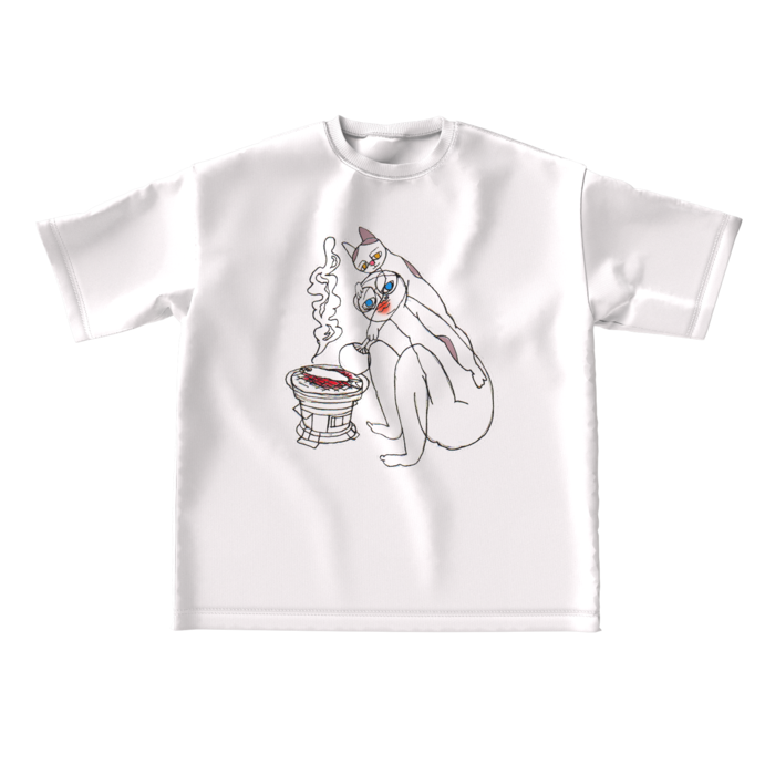 ビッグシルエットTシャツ - L - 正面