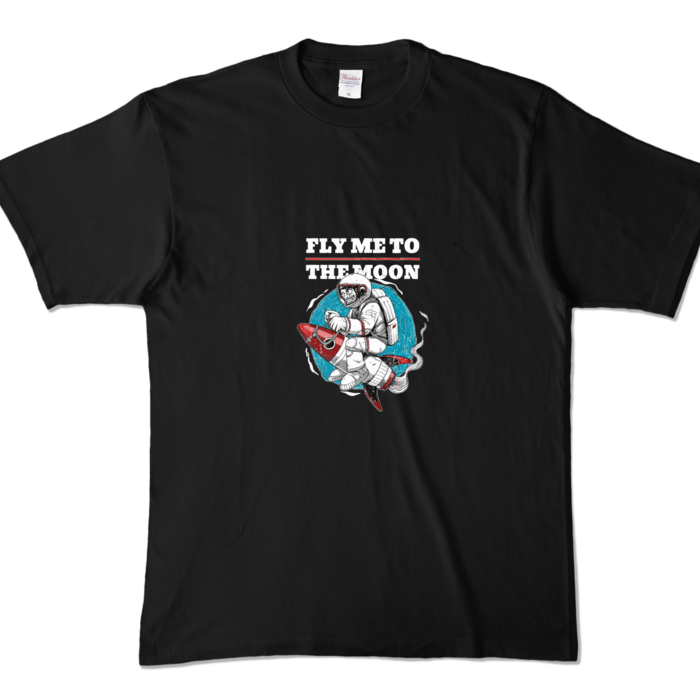 カラーTシャツ - XL - ブラック (濃色)