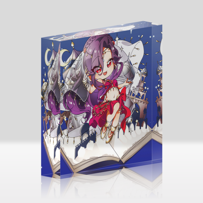 アクリルブロック - 100x100mm