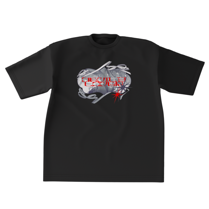 OL×悪魔Tシャツ−黒XL