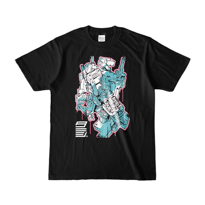 カラーTシャツ(濃色) - S - ブラック