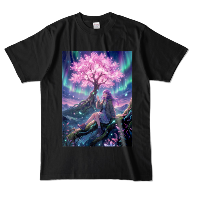 カラーTシャツ - L - ブラック (濃色)