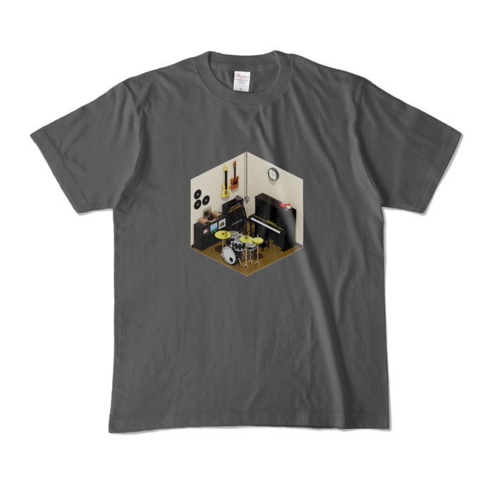 カラーTシャツ - M - チャコール (濃色)