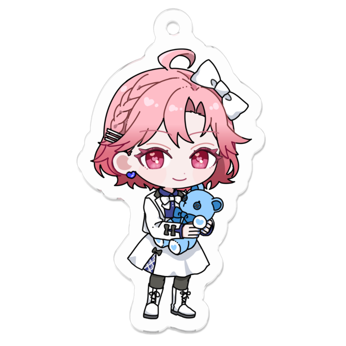 アクリルキーホルダー（コーティング） - 50 x 50 (mm)