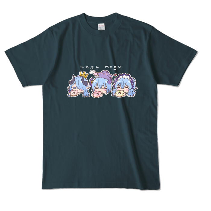 カラーTシャツ - L - デニム (濃色)