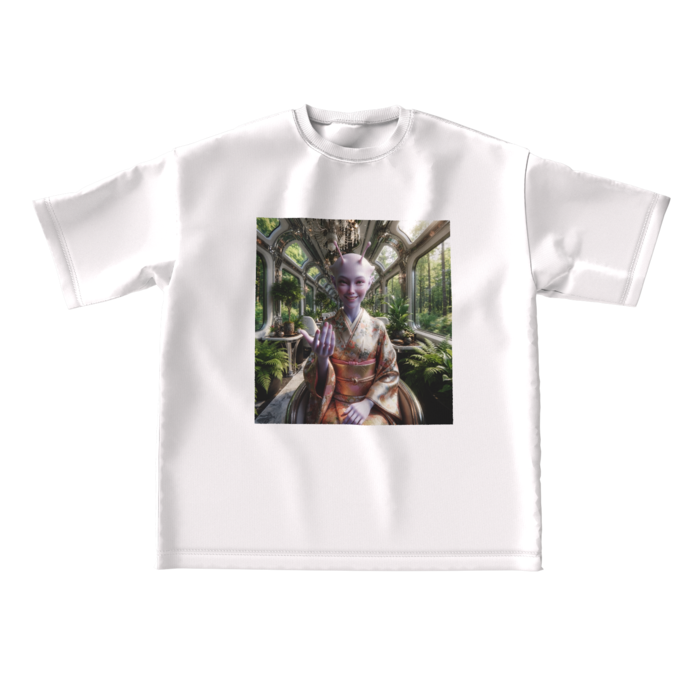 ビッグシルエットTシャツ - L - 正面