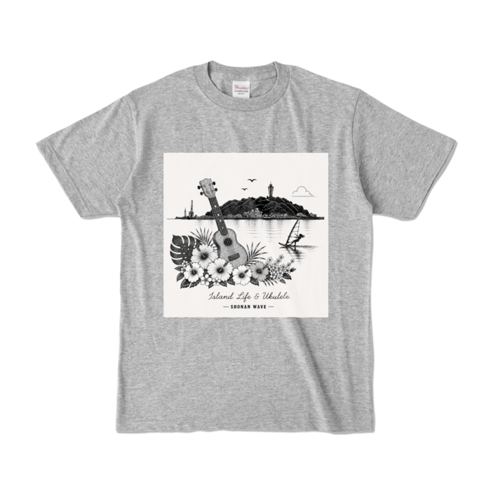 カラーTシャツ - S - 杢グレー (濃色)