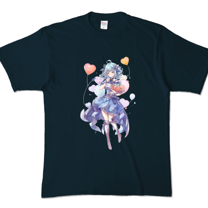 カラーTシャツ - XL - ネイビー (濃色)