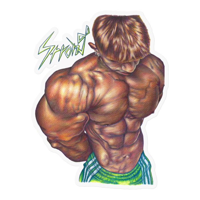 ステッカー - 100 x 100 (mm)