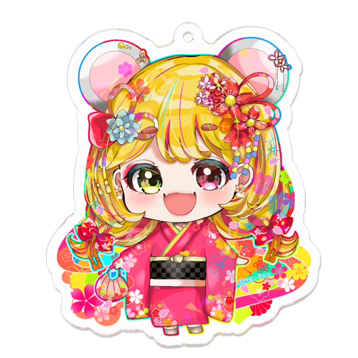 アクリルキーホルダー - 70 x 70 (mm)