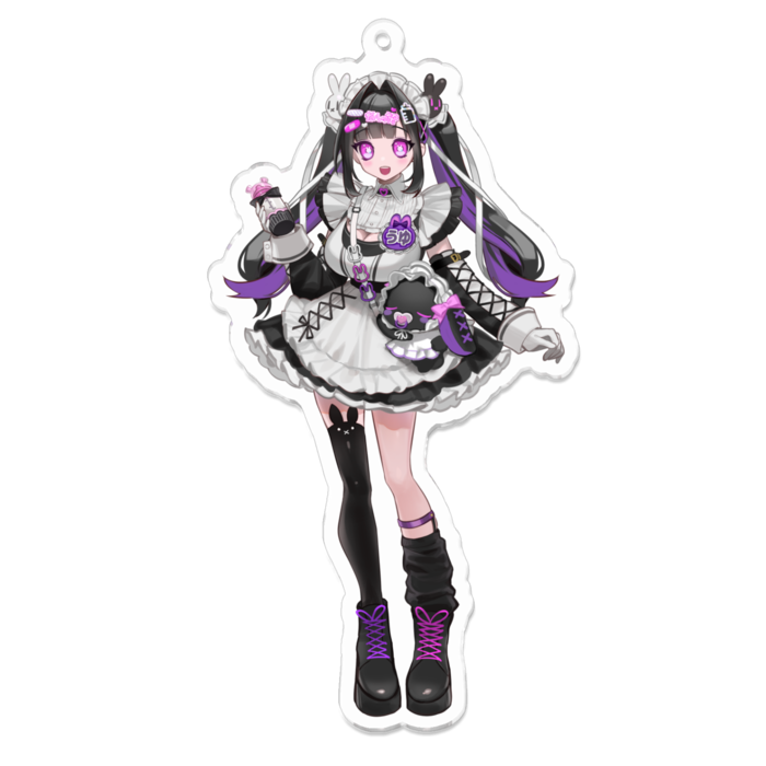 アクリルキーホルダー - 100 x 100 (mm)