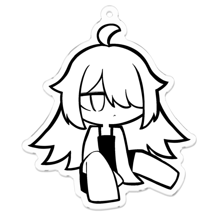 アクリルキーホルダー - 70 x 70 (mm)