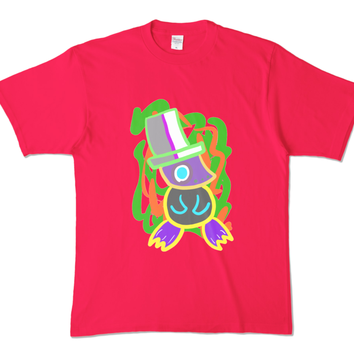 カラーTシャツ - XL - ホットピンク (濃色)