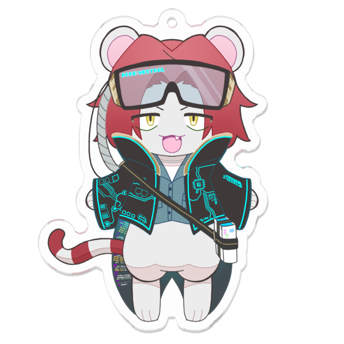 アクリルキーホルダー - 70 x 70 (mm)