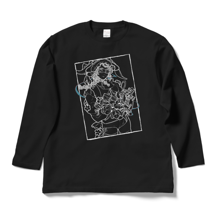 ロングスリーブTシャツ - L - ブラック(1)