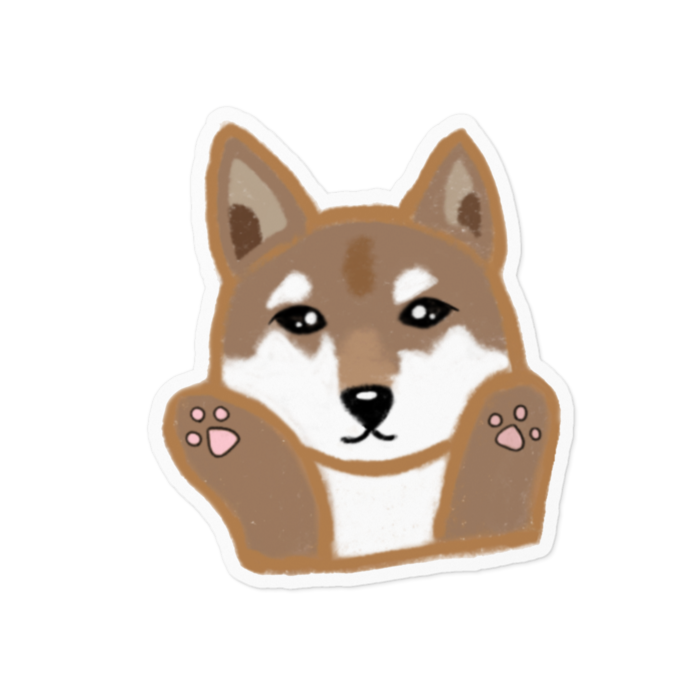 ステッカー - 100 x 100 (mm)