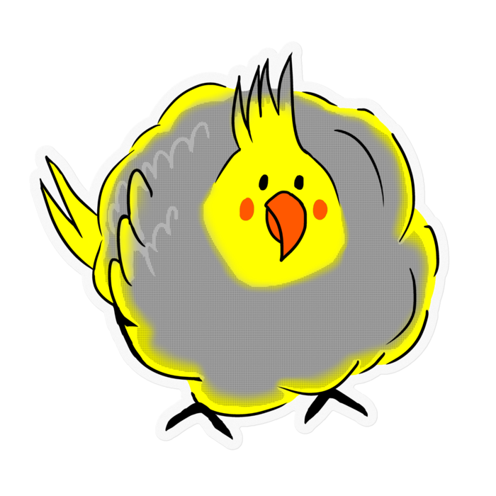 ステッカー - 100 x 100 (mm)