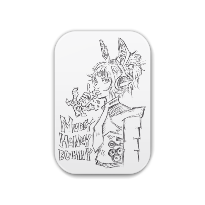 缶バッジ - 角丸 51x76mm