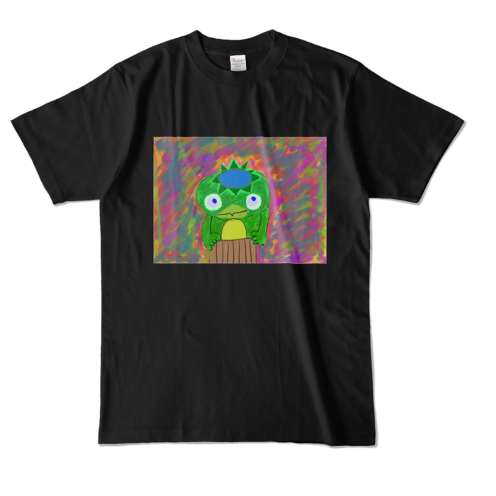 カラーTシャツ - L - ブラック (濃色)