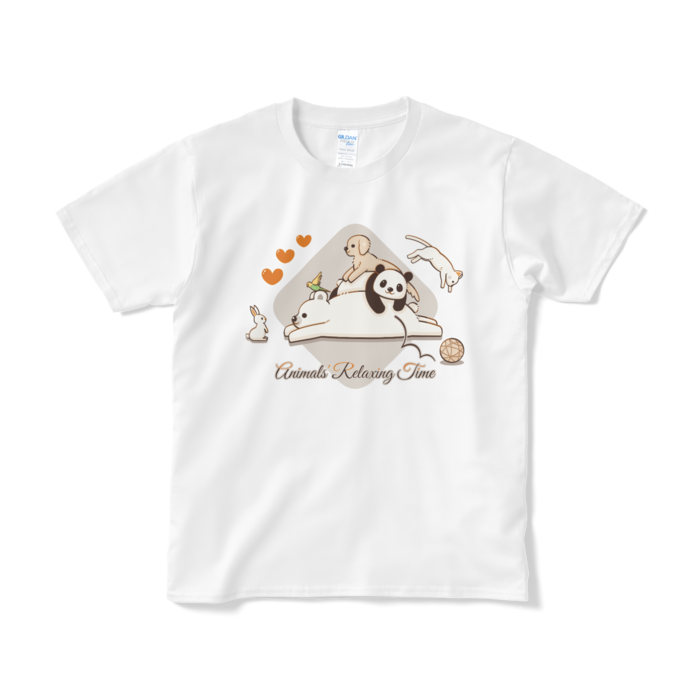 Tシャツ短納期　白色　S