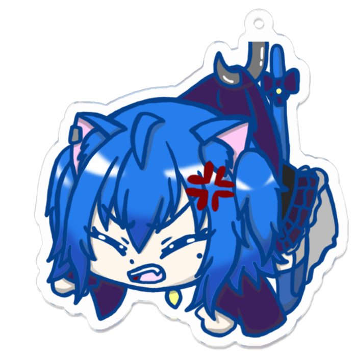 アクリルキーホルダー - 70 x 70 (mm)