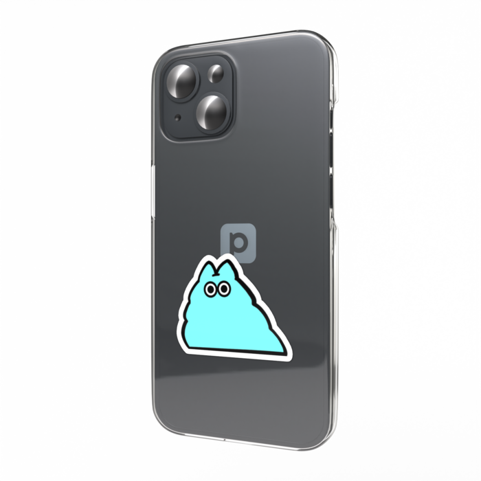 スマホステッカー - (04_Light Blue)