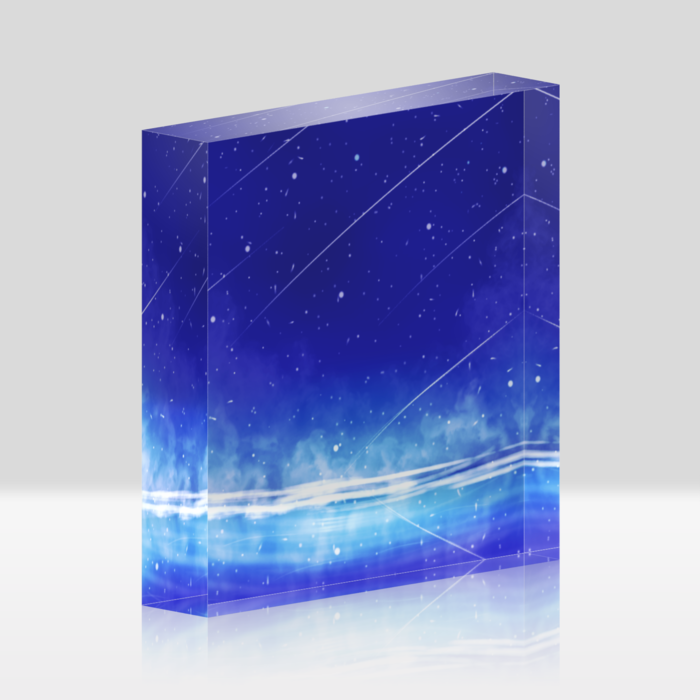 アクリルブロック - 100x100mm