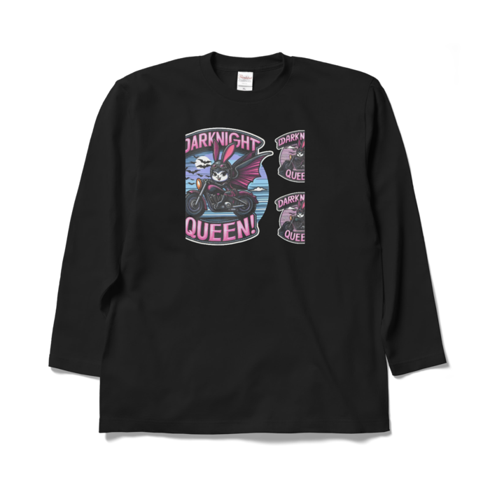 ロングスリーブTシャツ - XL - ブラック