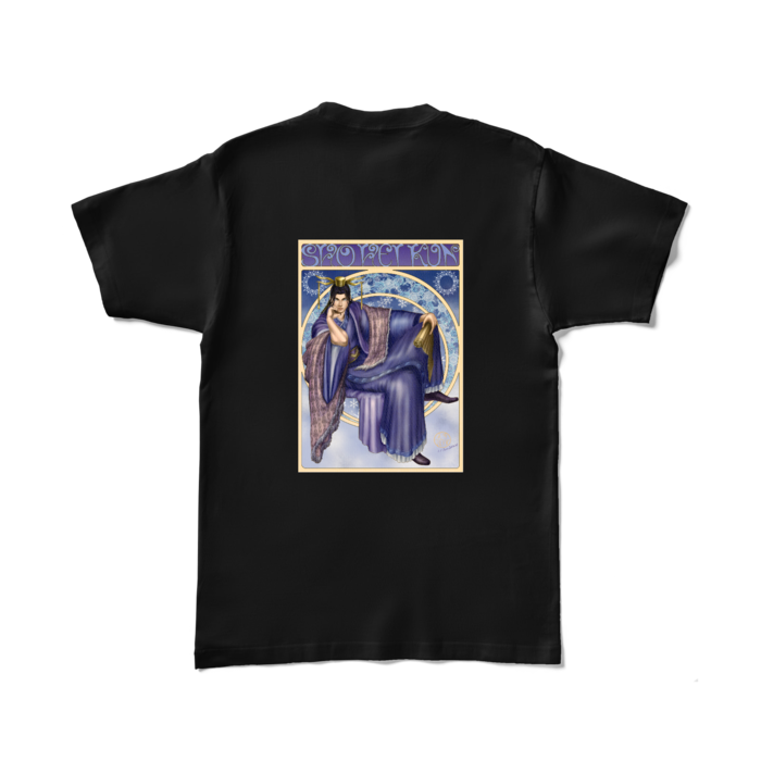 昌平君カラーTシャツ - L - ブラック (濃色)