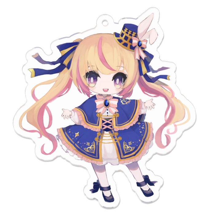 アクリルキーホルダー - 70 x 70 (mm)