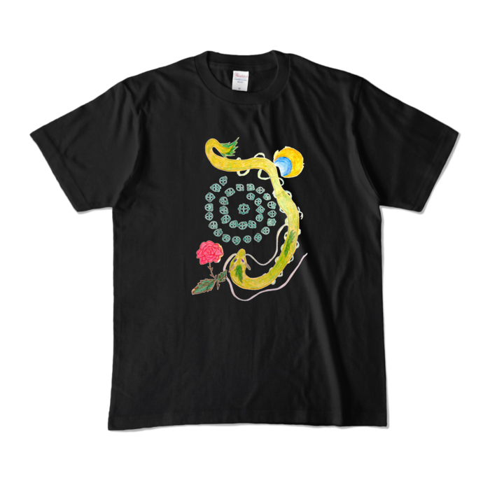 カラーTシャツ - M - ブラック (濃色)