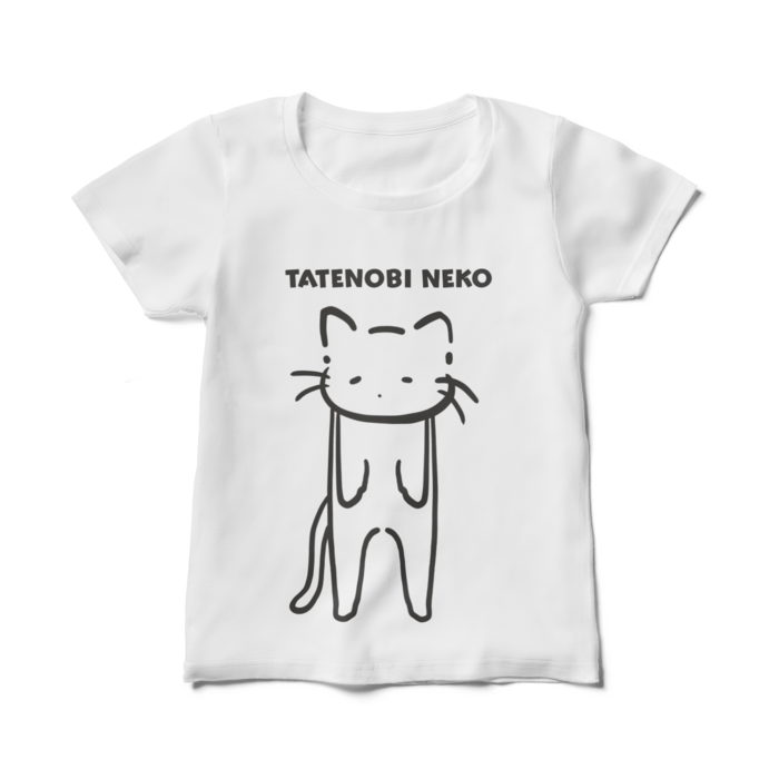 レディース白Tシャツ - M - ブラック