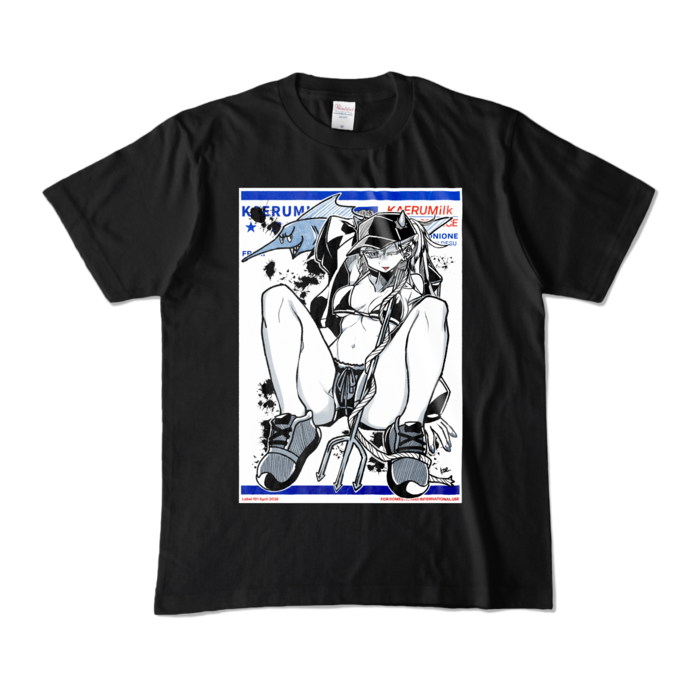 カラーTシャツ - M - ブラック （濃色）
