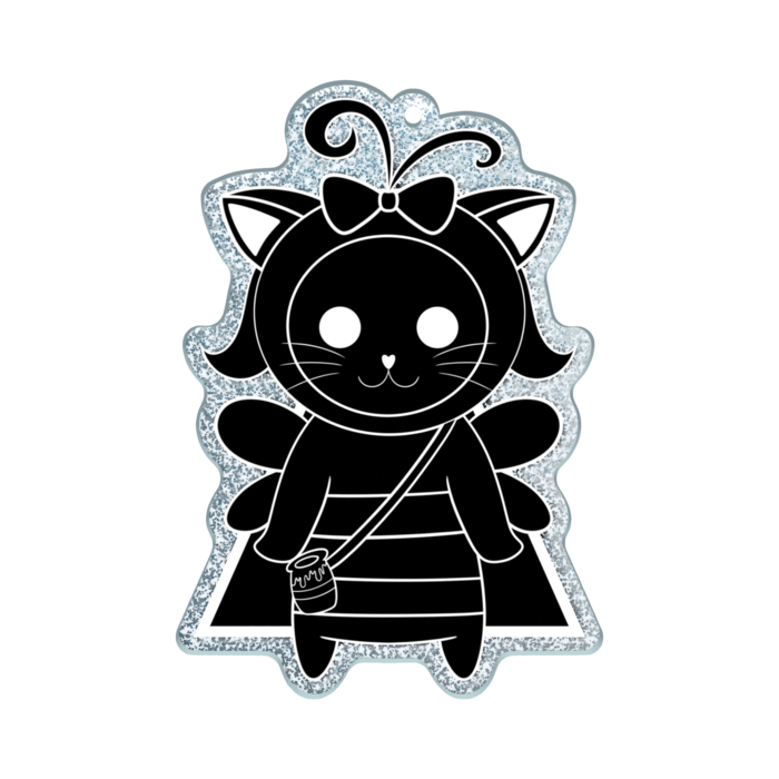 ラメアクリルキーホルダー - 70 × 70mm