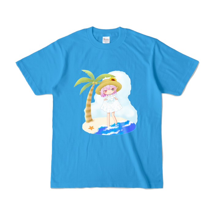 カラーTシャツ - S - ターコイズ (濃色)