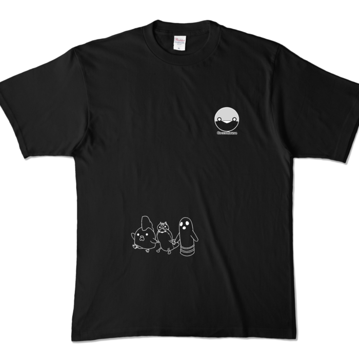 カラーTシャツ - XL - ブラック (濃色)