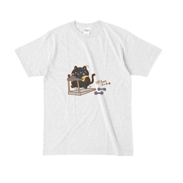 カラーTシャツ(淡色) - L - アッシュ