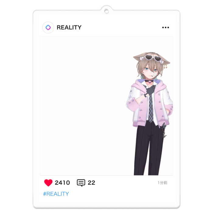 アクリルキーホルダー - 100 x 100 (mm)