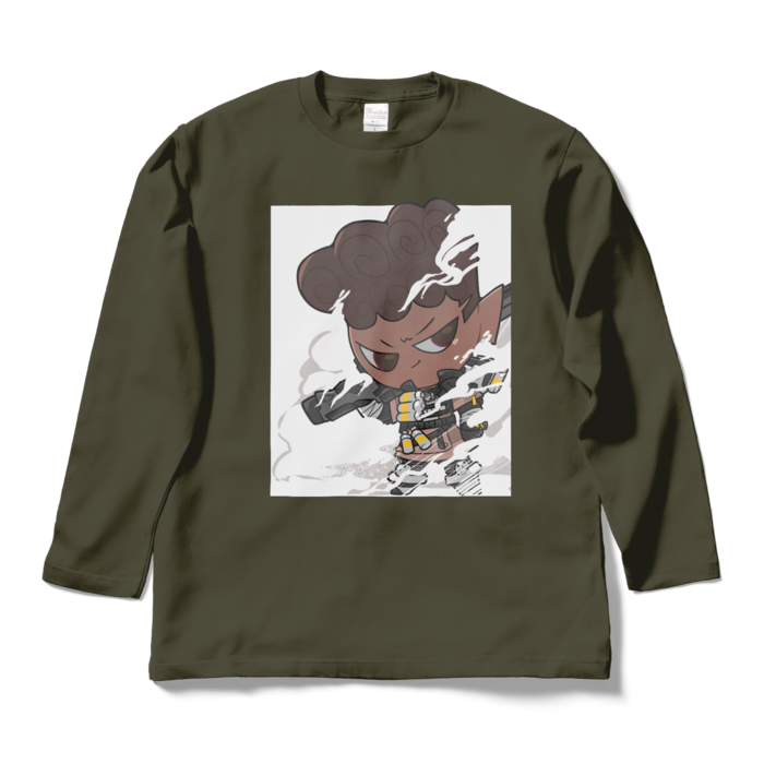 ロングスリーブTシャツ - L - アーミーグリーン