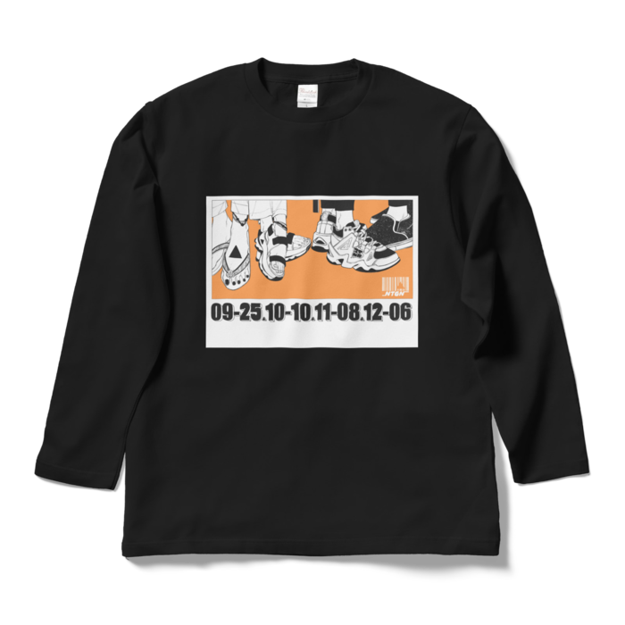 ロングスリーブTシャツ - L - ブラック