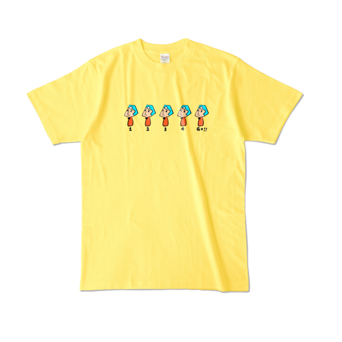 カラーTシャツ - L - イエロー (濃色)