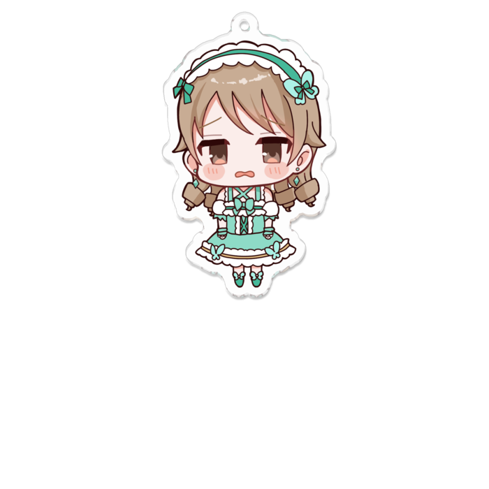 アクリルキーホルダー（コーティング） - 100 x 100 (mm)