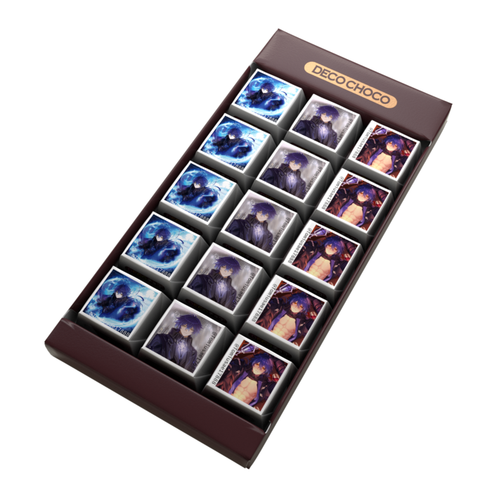 DECOチョコ - 列ごとにデザイン