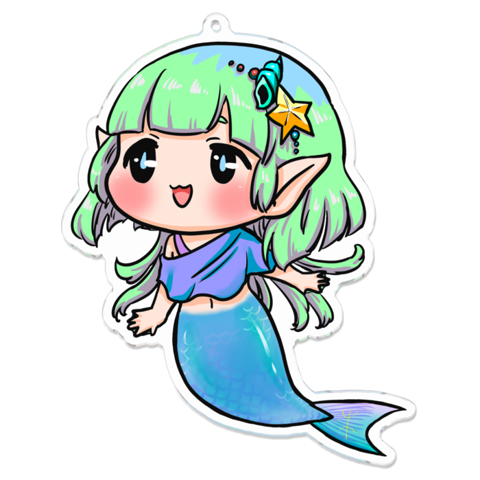 アクリルキーホルダー - 100 x 100 (mm)