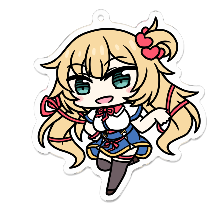 アクリルキーホルダー - 70 x 70 (mm)