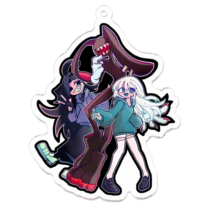 アクリルキーホルダー - 70 x 70 (mm)